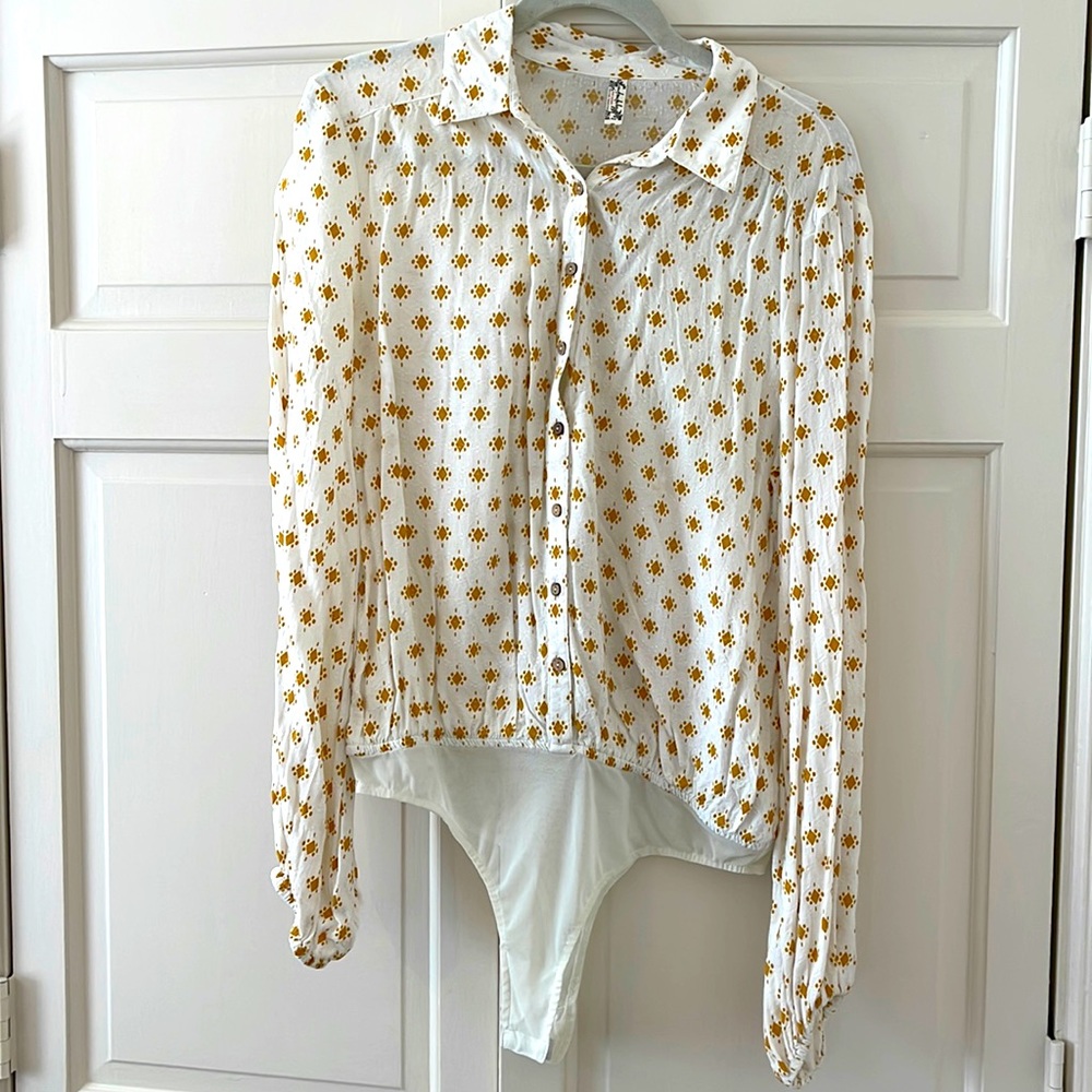 Free People blouse/bodysuit